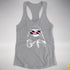 Pride Sloth Puppy Flag Sunglasses Racerback Tank
